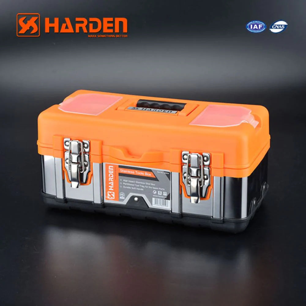 Harden Stainless Steel Tools Box - 18" | 520228 Harden